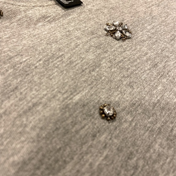 H&M bejewelled short sleeve sweater - Picture 3 of 5